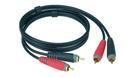 KLOTZ AT-CC0600 Stereo Twin Cable with RCA Plug
