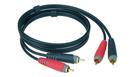 KLOTZ AT-CC0300 Stereo Twin Cable with RCA Plug